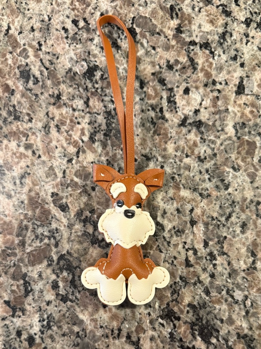 Schnauzer Dog Bag Charm